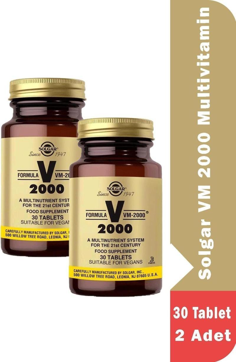 Vm 2000 Multivitamin 30 Tablet 2 Adet