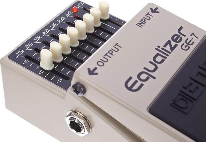 GE-7 7-BAND EQ Grafik Ekolayzer Pedalı