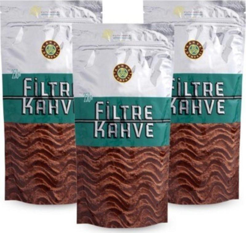 Filtre Kahve 250 Gr X 3 Adet