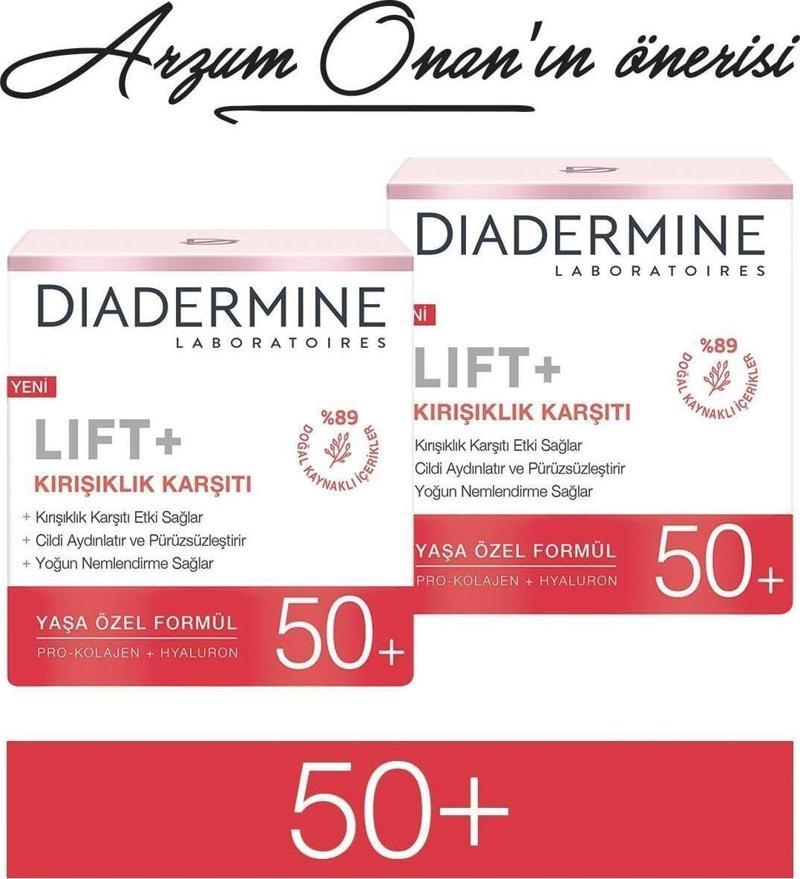 Kırışıklık Karşıtı Lift 50 Gündüz Kremi X 2 Adet