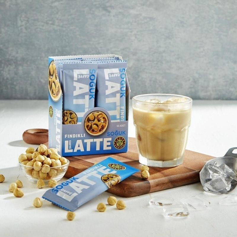 Özel Seri Soğuk Fındık Aromalı Caffe Latte 10'Lu