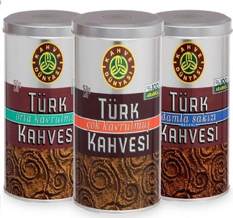 Türk Kahvesi Deneme Paketi 250 G 3'Lü