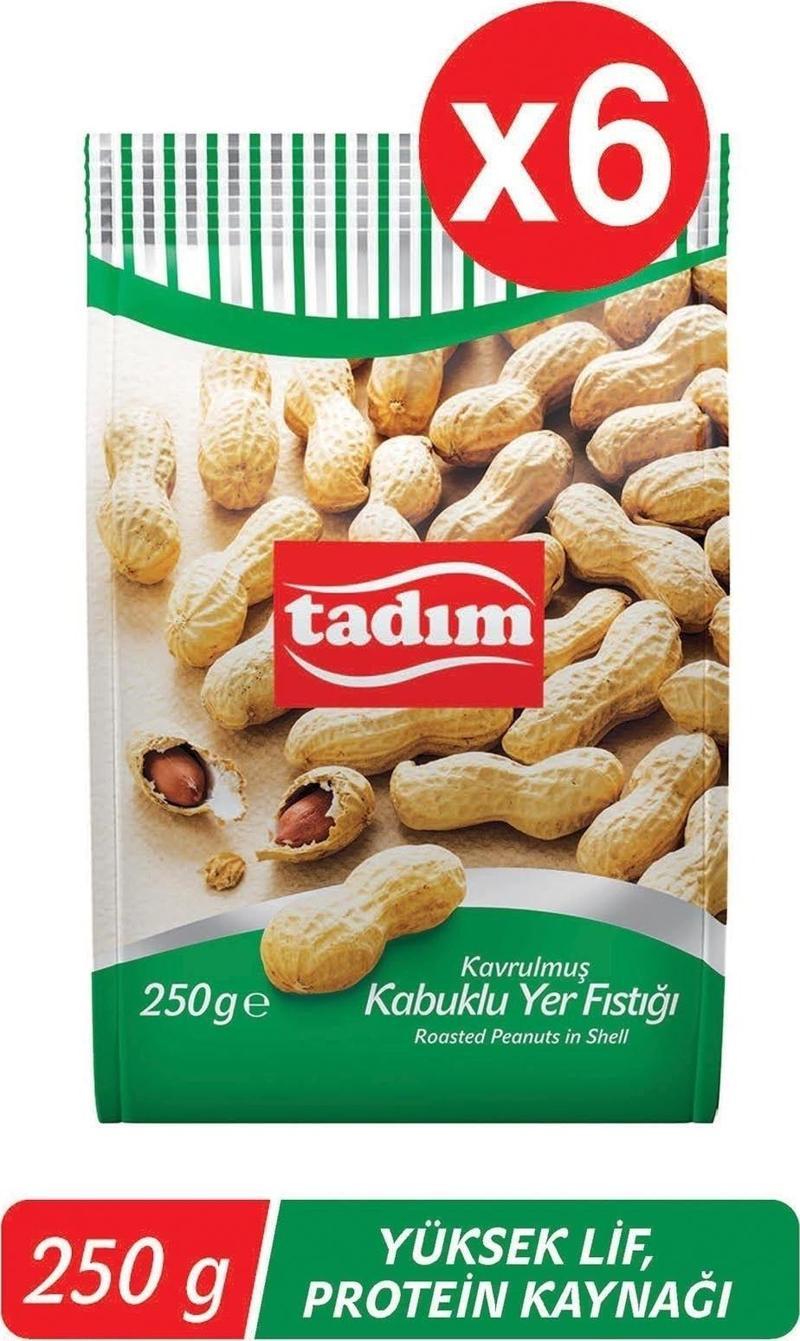 Kabuklu Yer Fıstığı 250Gr 6'Lı Paket