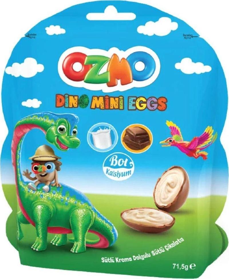 Ozmo Dino Mini Eggs 71,5 Gr X 12 Adet