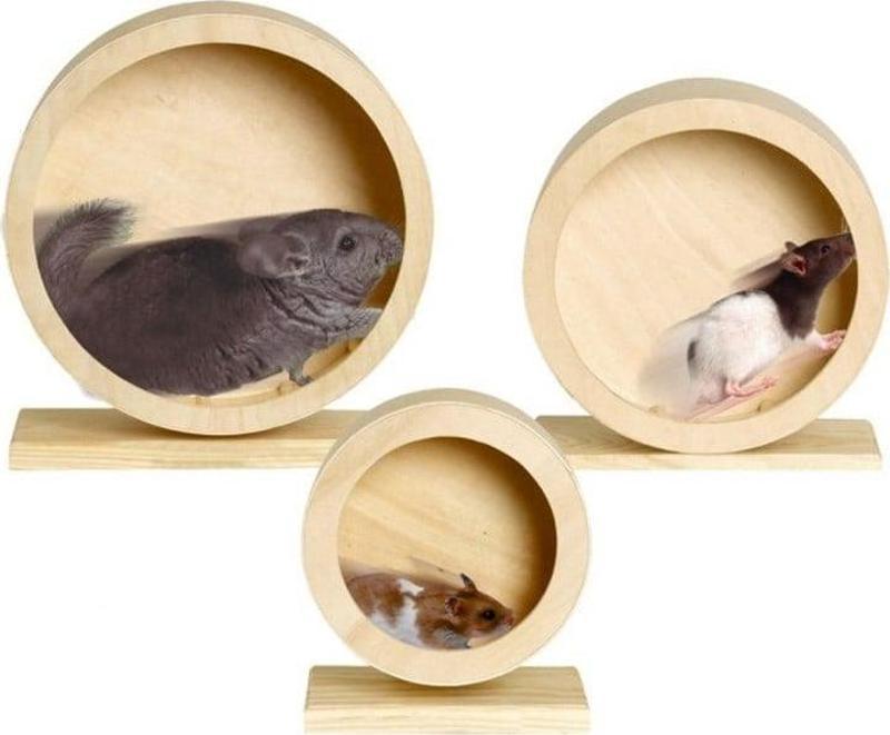 Ahşap Hamster Tekeri 20Cm