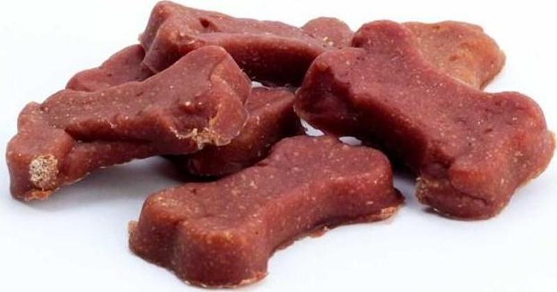 Snacks Biftek Eti Kemik Şekilli Köpek Ödülü 75 Gr