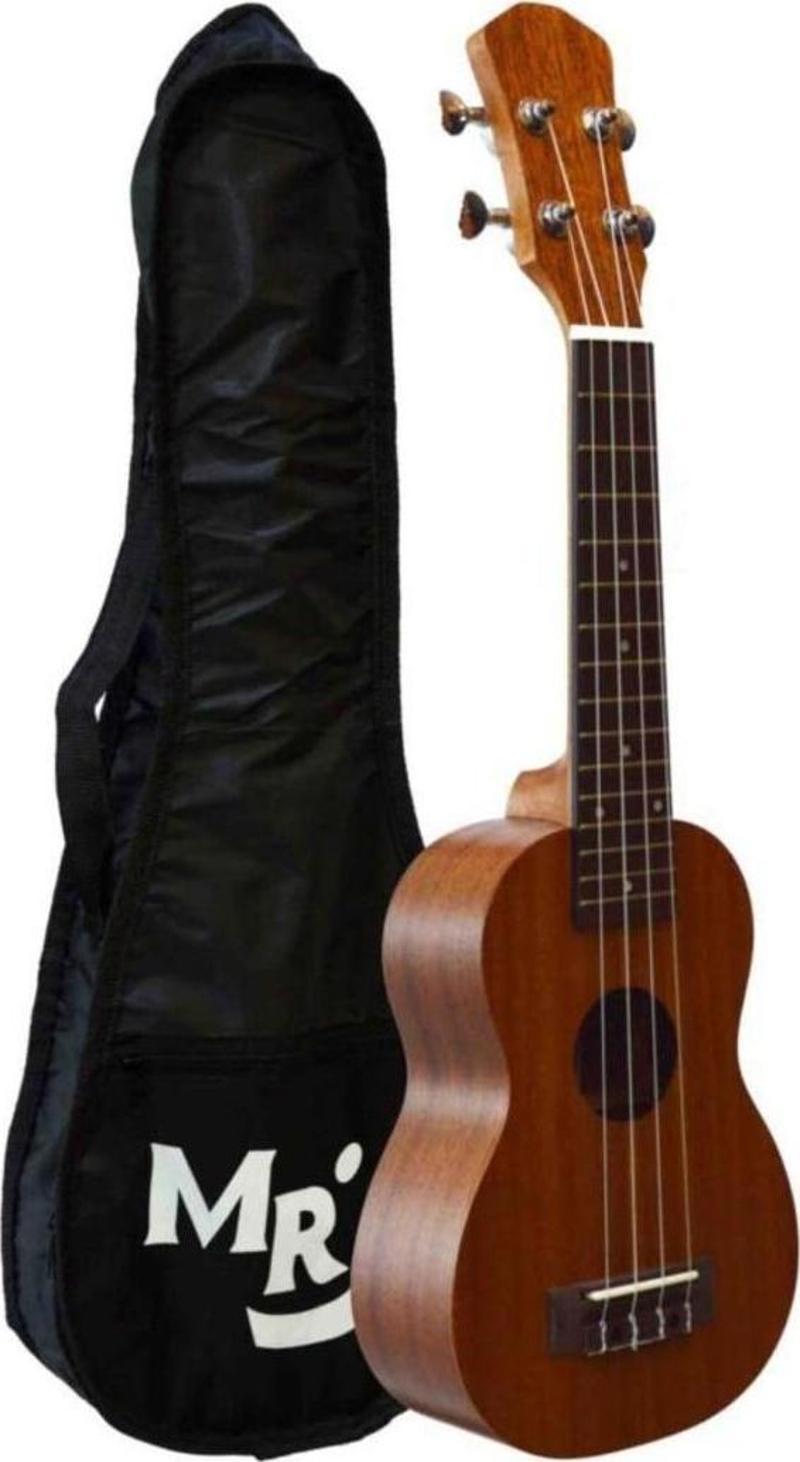 Delux Concert Ukulele Seti Kılıf Pena Takım Tel Hediye Ka5235Mc