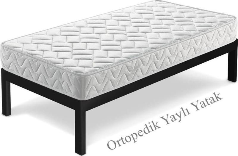 120X200 Bianco Jakarlı Ortopedik Yaylı Yatak