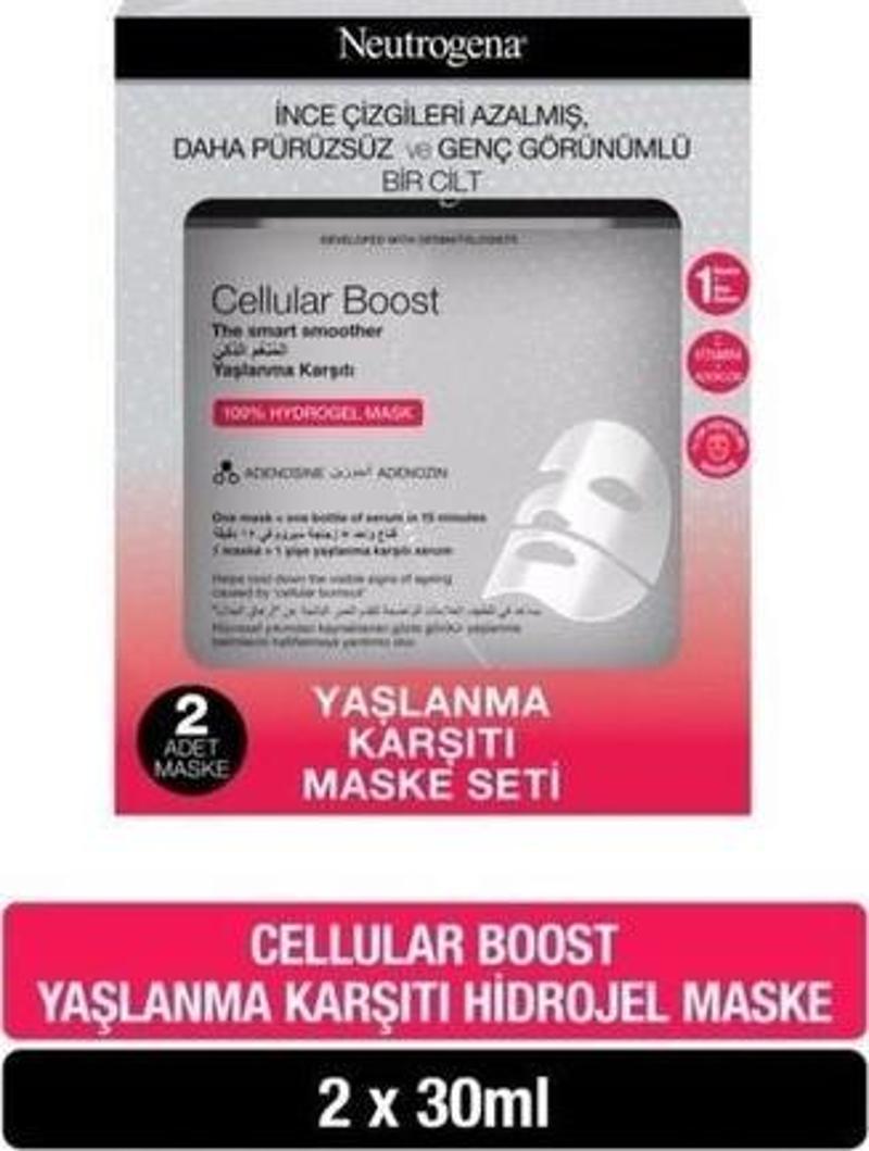 Cellular Boost Yaşlanma Karşıtı Hidrojel Maske 1+1