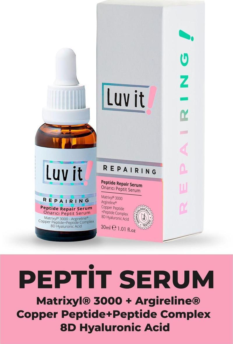 Yaşlanma Karşıtı, Cilt Yenileyici ve Onarıcı Peptit Serum