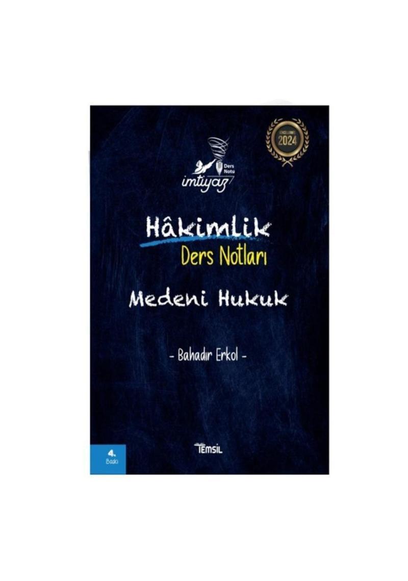 Temsil Yayınları İmtiyaz Hakimlik Medeni Hukuk Ders Notları