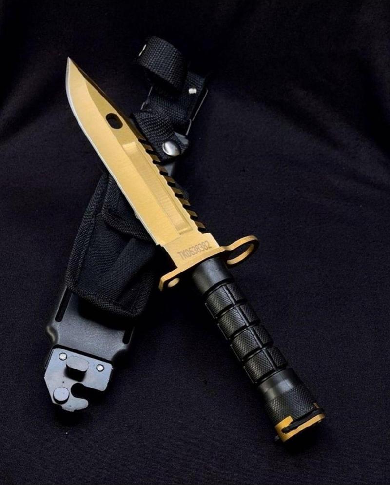 M9 Bayonet Kamp Bıçağı GOLD