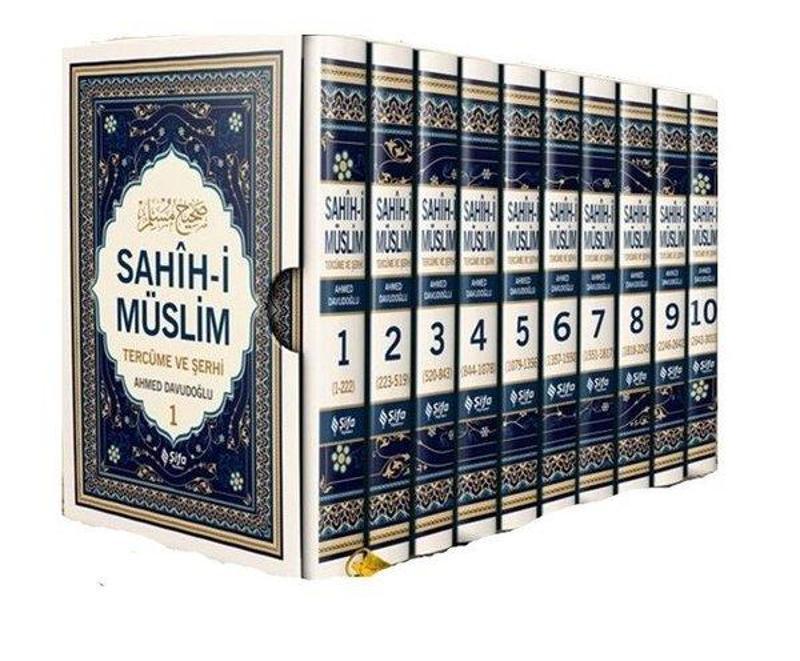 Şifa Yayınevi Sahih-i Müslim Tercüme ve Şerhi Seti - 10 Kitap Takım - Kolektif
