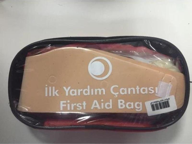 Karayollarına Uygun Renkli Ilkyardım Çantası