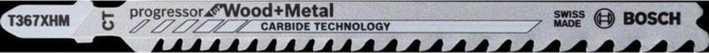 Progressor Serisi Metal Ve Ahşap Kesimi Için Özel T 367 Xhm Dekupaj Testeresi Bıçağı 3'lü