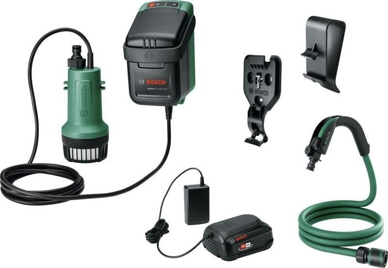 Gardenpump 18v-2000 (2,5ah,tek Akü) Yağmur Suyu Pompaları - 06008c4202