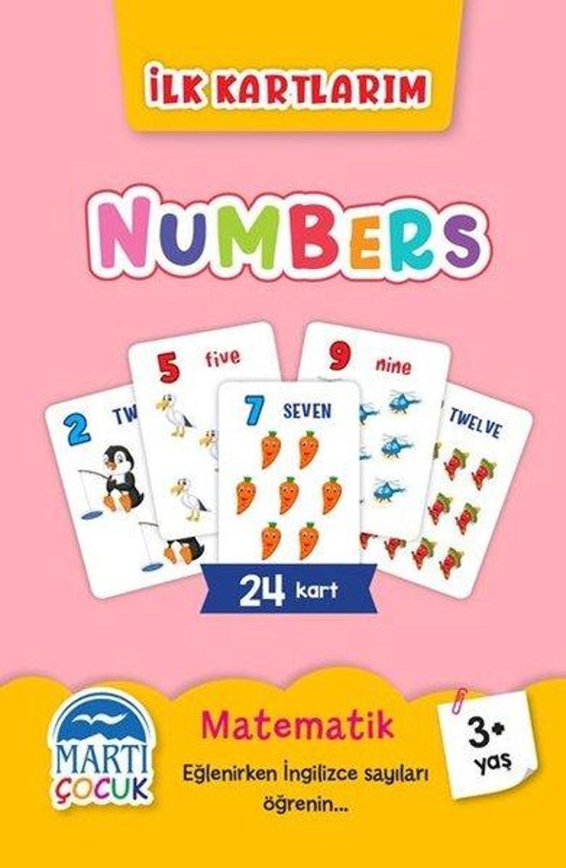 Numbers - İlk Kartlarım 3+ Yaş