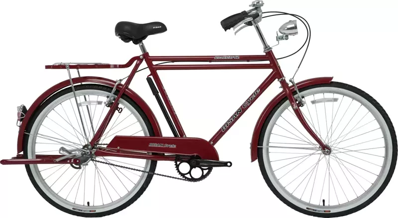 Roadstar GL Tel Fren 26 Jant Şehir Hizmet Bisikleti Bordo 54 Kadro
