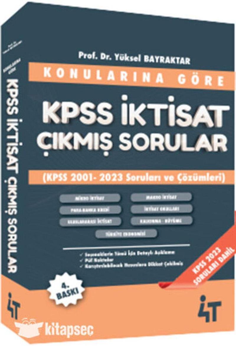 2024 Konulara Göre Kpss A Grubu İktisat Çıkmış Soru