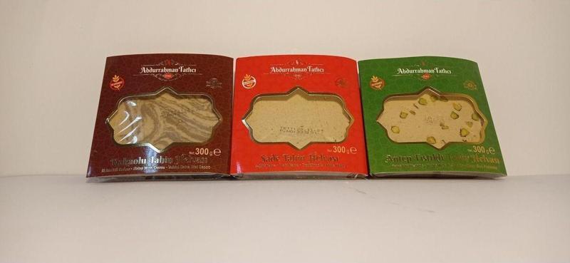 Sade Tahin Helvası 300G Kakaolu T. Helvası 300G A.Fıstlı T. Helvası 300Gr