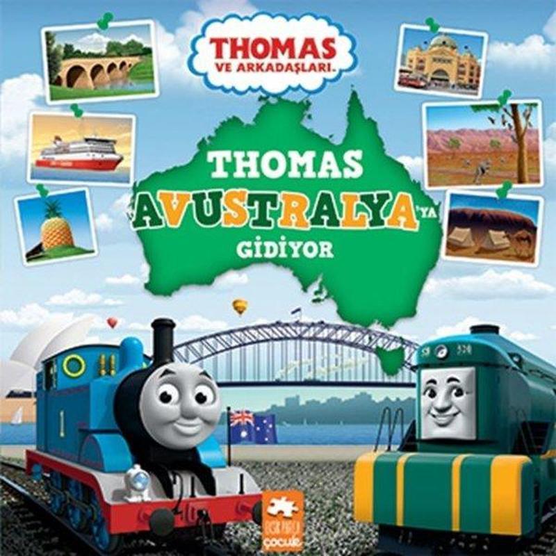 Eksik Parça Yayinevi Thomas Avustralyaya Gidiyor - Thomas ve Arkadaşları - Kolektif