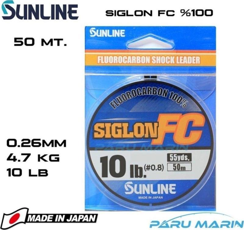 Siglon %100 Florokarbon Misina 0.265mm 50 Mt.