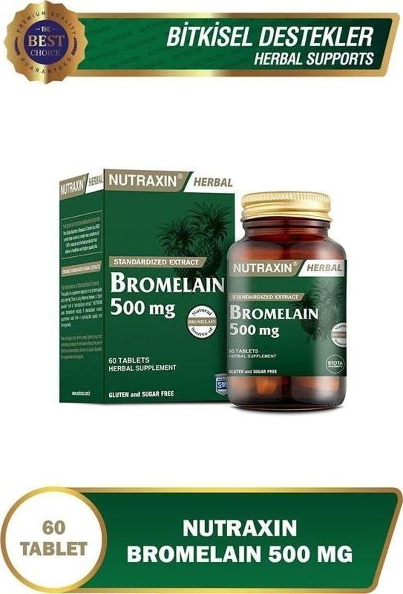 Bromelain 60 Kapsül