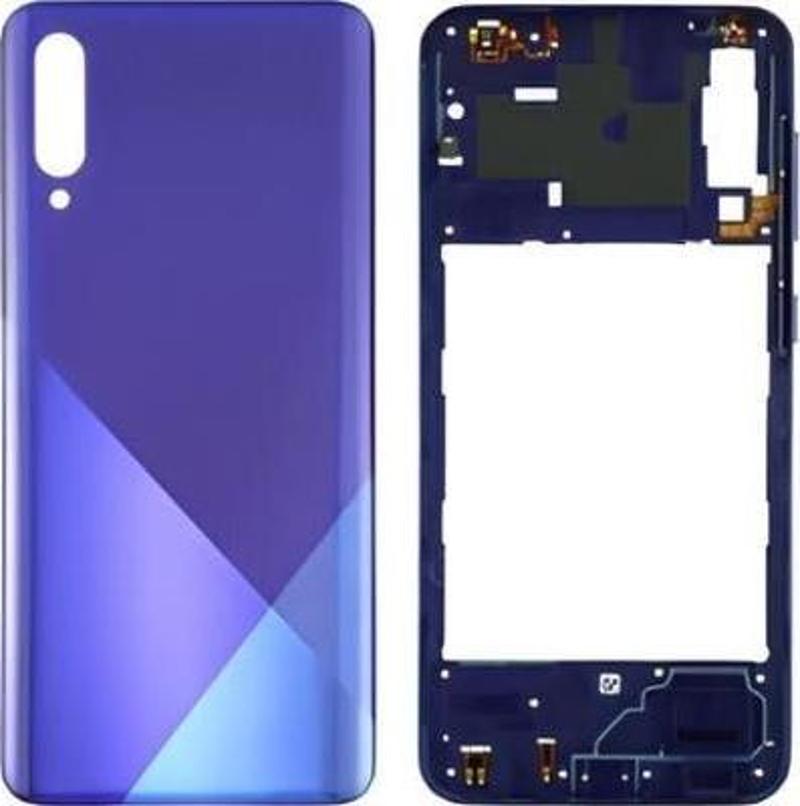 Samsung Galaxy A30S  - SM-A307F FULL Kasa Arka Kapak Takım MAVİ