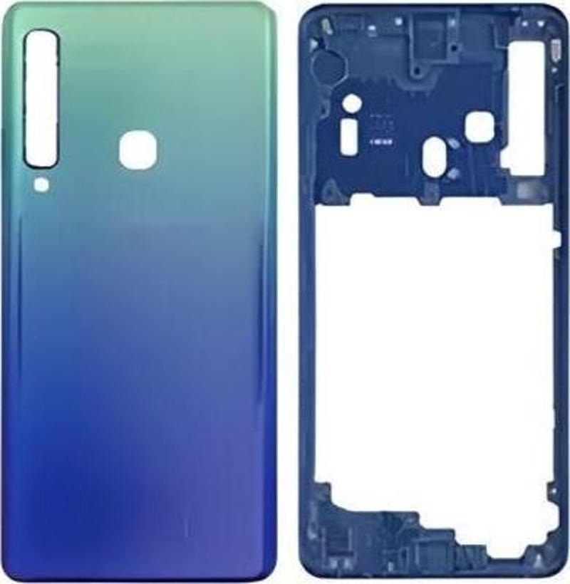 Samsung Galaxy A9  - SM-A920F FULL Kasa Arka Kapak Takım MAVİ