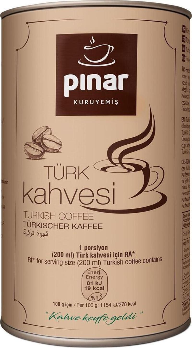 Pınar Kahve 250 Gr Teneke