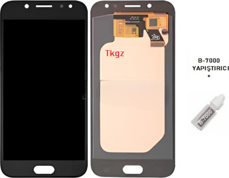 Samsung Galaxy J5 PRO  - SM-J530F Lcd Ekran Dokunmatik  Kalite SİYAH + B-7000