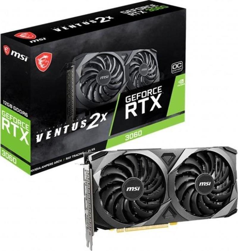 GEFORCE RTX 3060 VENTUS 2X 12G OC 12GB HDMI DP 192BİT