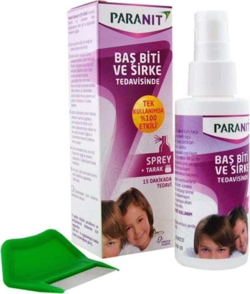 Baş Biti ve Sirke Spreyi 100 ML