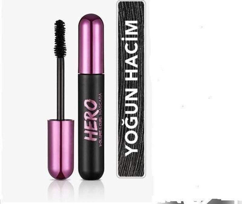 Hero Volume&Curl Mascara Yoğun Hacim ve Kıvrım Veren Maskara