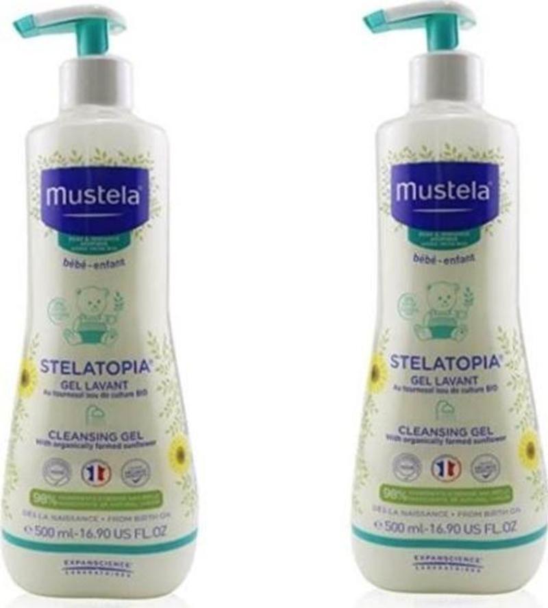 Stelatopia Cleansing Gel 500 ml 2 Adet