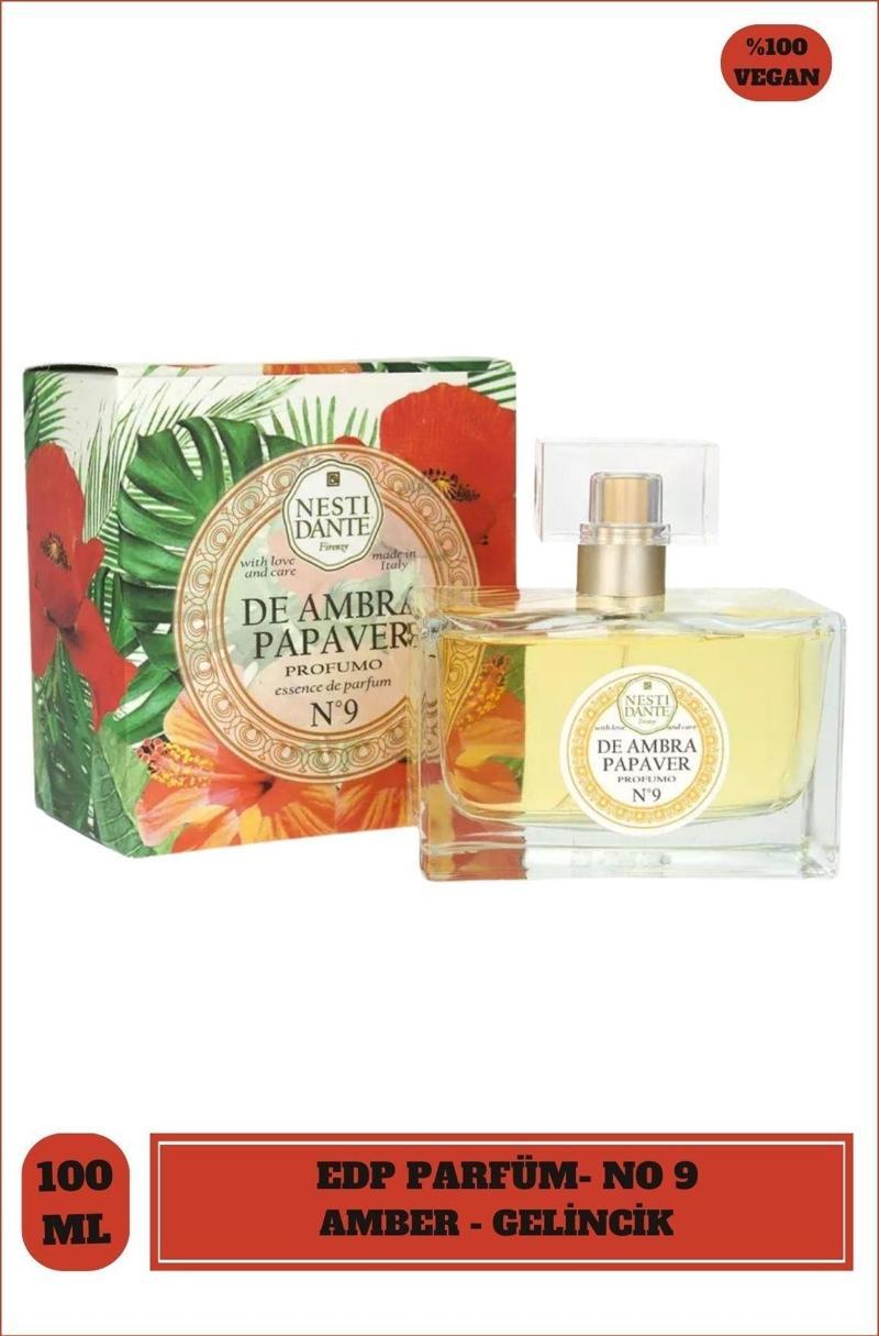 EDP Kadın Parfüm No 9 De Ambra Papaver Amber ve Gelincik 100 ml