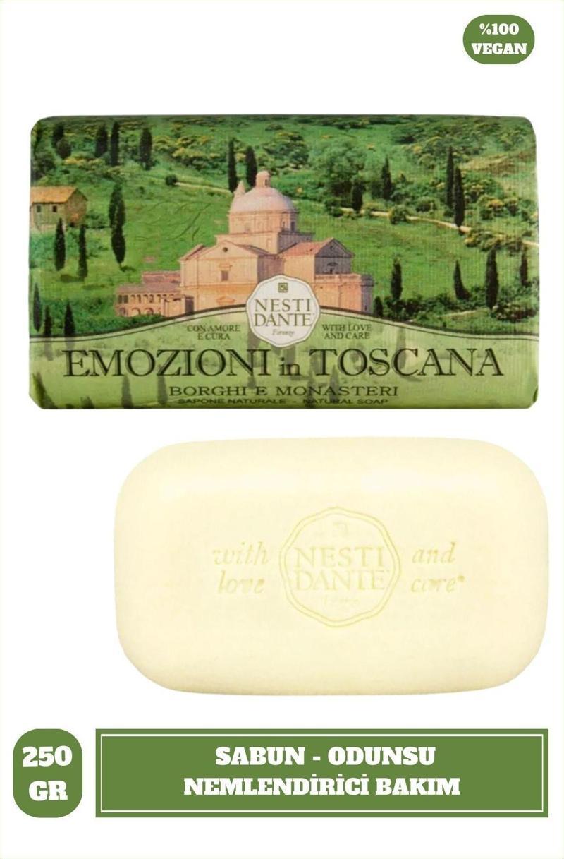 Sabun Emozioni in Toscana Villages Monasteries Vegan Bakım 250 g