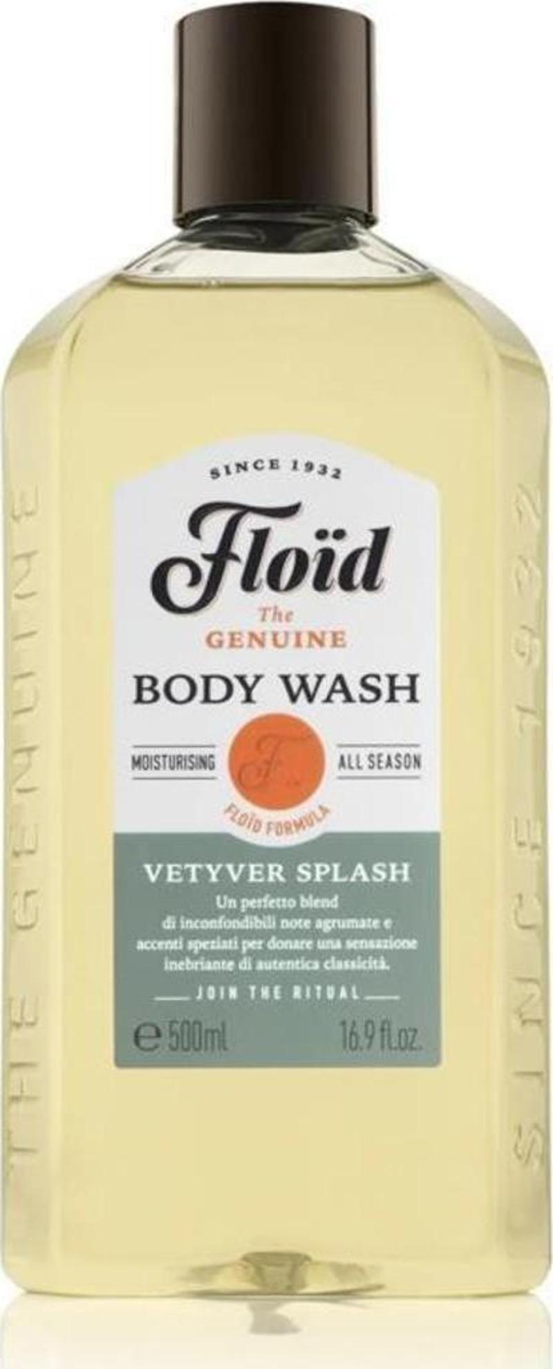 The Genuine Body Wash Vetyver Splash 500 ml Duş Jeli