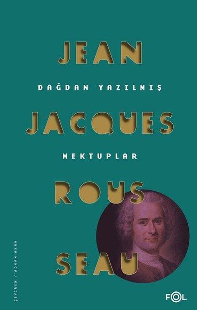 Fol Kitap Dağdan Yazılmış Mektuplar - Jean - Jacques Rousseau