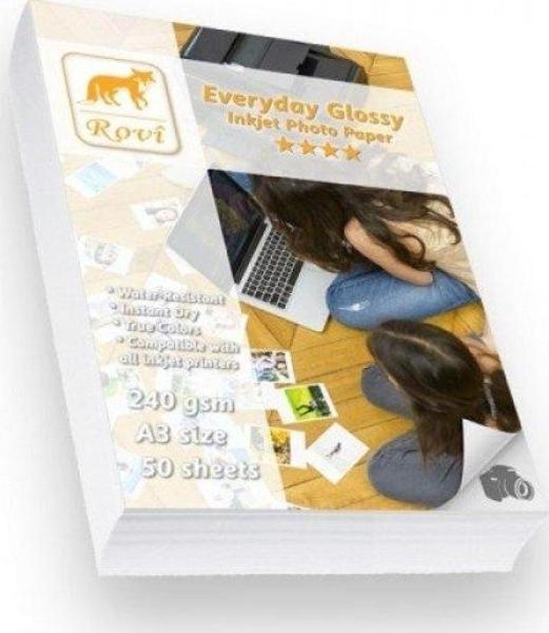 Everyday Parlak A3 Fotoğraf Kağıdı 230gr - 50 Yaprak