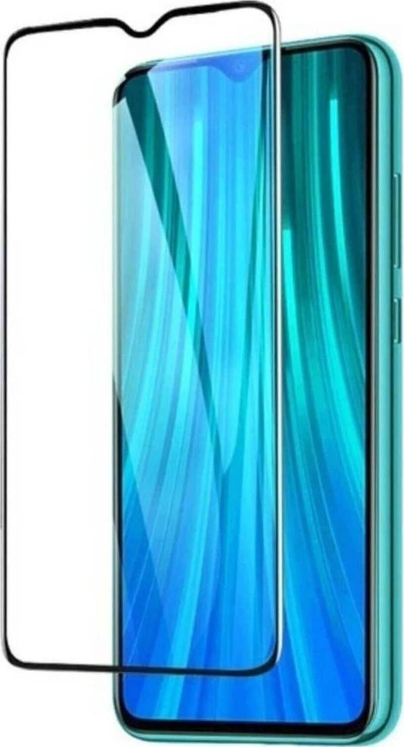 Xiaomi Uyumlu Redmi Note 8 Pro Tam Kaplayan Kırılmaz Cam Koruyucu 5d 9d Siyah