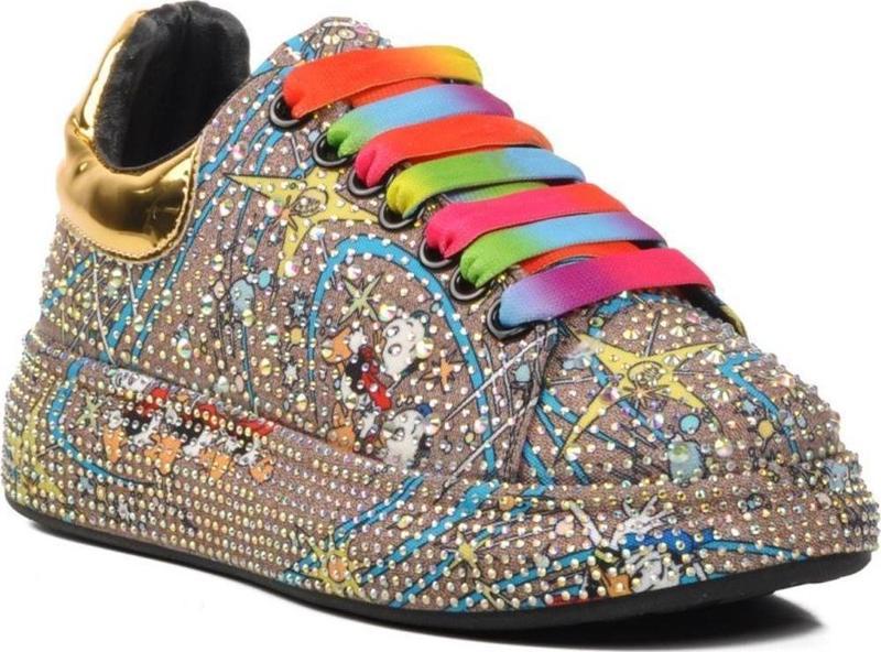 24Y451-1 Yeşil Kadın Sneaker