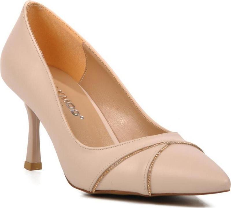 248154 Bej Kadın Stiletto