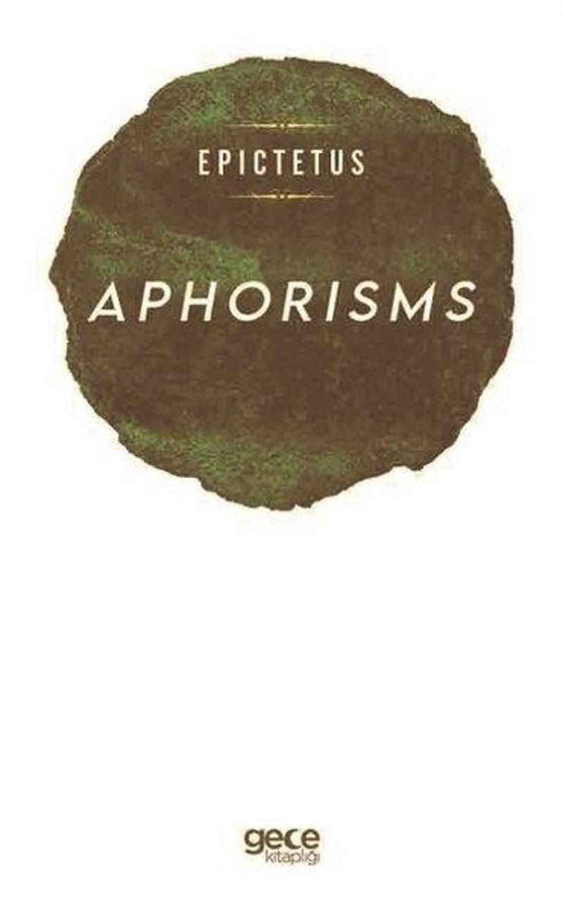 Gece Kitaplığı Aphorisms - Epictetus