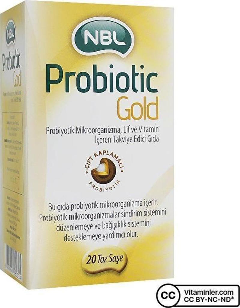 NBL Probiotic Gold 20 Saşe