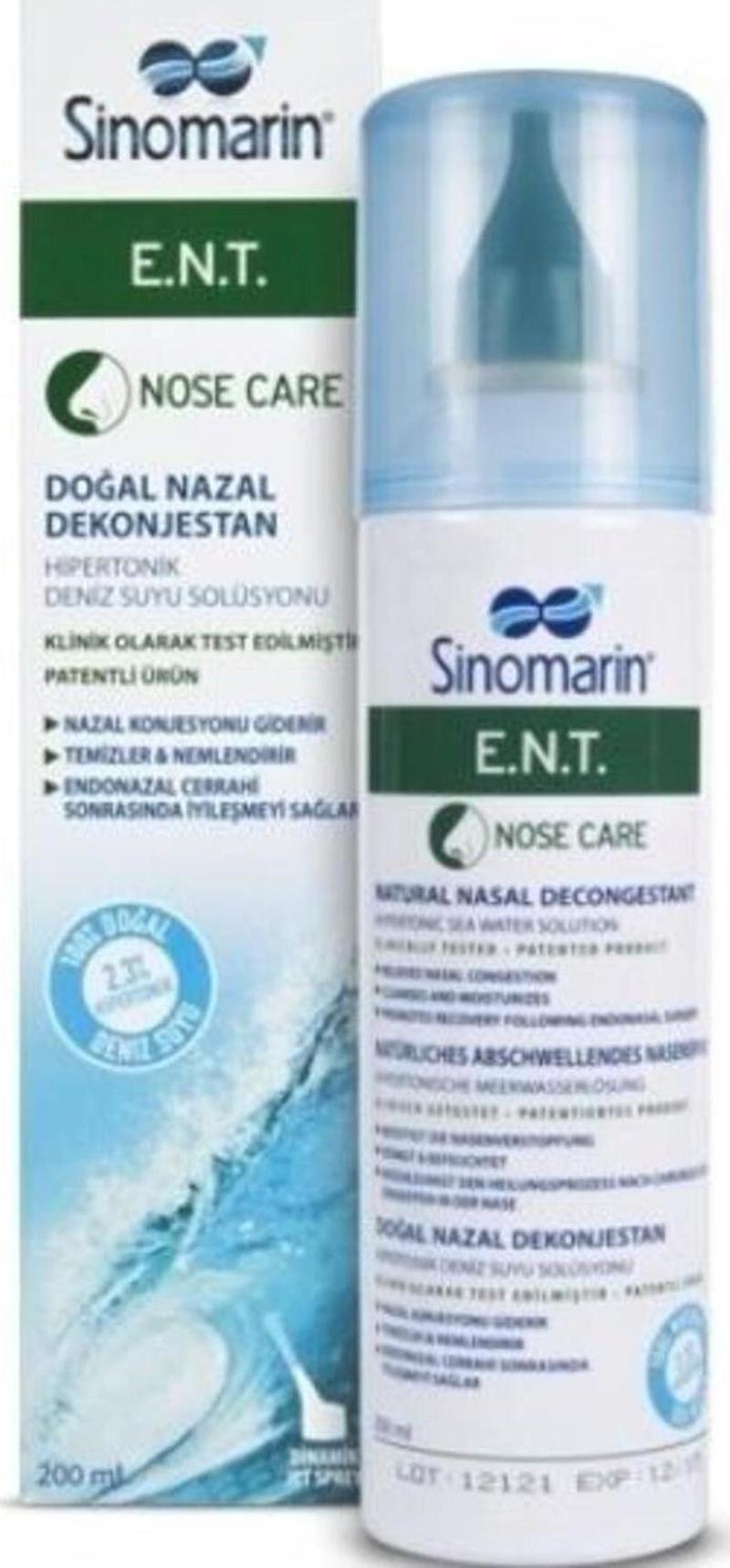 E.N.T. Deniz Suyu Solüsyonu 200 ml | Yetişkin