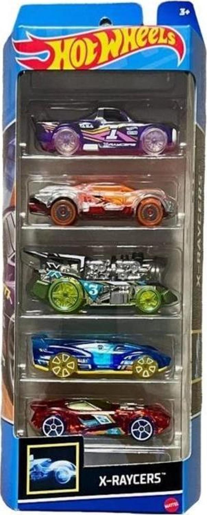 Hot Wheels Beşli Araba Seti X-Raycers HTV41