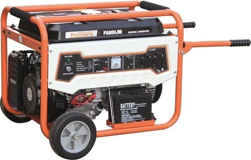 PA800JM5  Euro5 Jeneratör Benzinli Marşlı 15Hp 6.5kW Monofaze