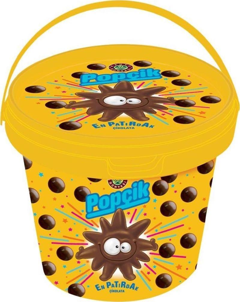 Popçik Patırdak Çikolata 250g Kova