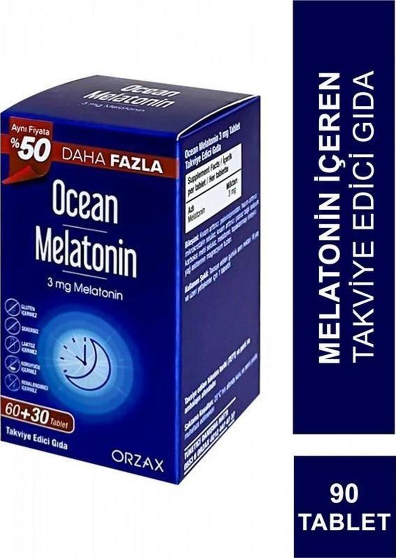 Orzax Ocean Melatonin 60+30 Tablet